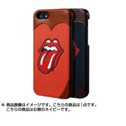 iPhone5/5s Rolling Stones Classic Tongue Cambridge Bar [スマートフォンケース ネイビー]