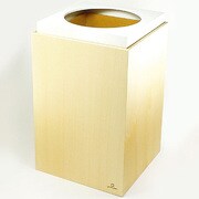 ha n ko はんこ ダストボックス 白 YK11-005-Wh
