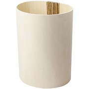 ROUND DUST ウッドダストボックス W ナチュラル YK11-112-N