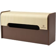 WRAP BOX ラップ型ティッシュケース ブラウン YK12-103-Br