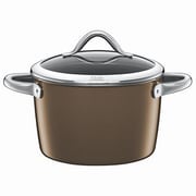 ヴィタリアーノ ハイキャセロール22cm マロン S0322184911