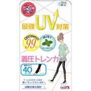 UV対策&ミント着圧トレンカ40DEN