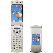らくらくホン7 F-09B(PG) [プラチナゴールド]