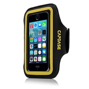 AB00P126A-131E [iPhone5/5s/5c & 4インチ スマートフォン対応 スポーツ アームバンド Sport Armband Zonic Plus ブラック/イエロー]