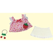 ぽぽちゃん いちごのチュニック [ぽぽちゃん専用 着せ替えシリーズ 2歳以上]