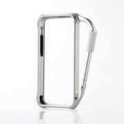 PS-A13ALBKSV [iPhone5c用アルミカラビナバンパー シルバー]