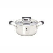 HI スタイルエリート ブラック 両手鍋 16cm 1.5L 40222-160