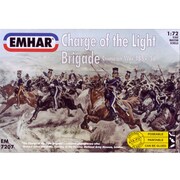 エマー 1/72 EM7207 [英 騎兵馬＋騎兵クリミヤ戦争 6ポーズ 18体]