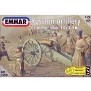 エマー 1/72 EM7208 [露 砲兵3門砲＋27体 クリミヤ戦争 16ポーズ]
