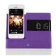 KitSound Lightningコネクター搭載アラームクロックスピーカー XDOCK2 パープル KSXDOCK2PU