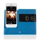 KitSound Lightningコネクター搭載アラームクロックスピーカー XDOCK2 ブルー KSXDOCK2BL