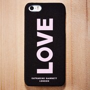 TR-KHFCIP14-BK [iPhone SE/5s/5用 ファブリックカバーセット ブラック]