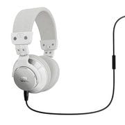JBL BassLine DJ スタイルヘッドホン DJ Style Headphone 密閉ダイナミック型 ホワイト BASSLINEWHT