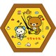 82-JC07 [ジグソークロック JIGSAW CLOCK mini リラックマ 82ピース]