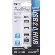 4ポートハブ スイッチ付 白 PC-SH4PP1-W