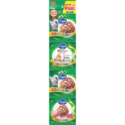 コンボ キャット 連パック 海の味わいメニュー かつお節添え [猫用 ドライフード 160g（40g×4連）総合栄養食]
