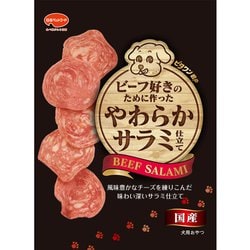 ビタワン君のビーフ好きのために作ったやわらかサラミ仕立て [犬用おやつ 70g 生後７ヵ月以上 国産]