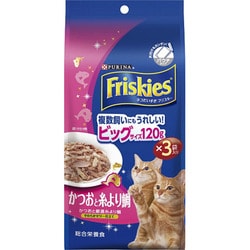 ヨドバシ Com ネスレ日本 フリスキー フリスキートールパウチ かつおと糸より鯛 猫用 1g 3袋 通販 全品無料配達