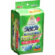 うさピカ 毎日のお掃除ティッシュ バリュー 詰替用 [小動物全般用 ノンアルコールウェットティッシュ 70枚×2袋]