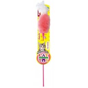 猫用じゃらしモコモコフェザー