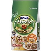 愛犬元気 パックン ビーフ・チキン・緑黄色野菜・小魚・チーズ入り [犬用 ソフトフード 2.5kg 全年齢対象 総合栄養食]