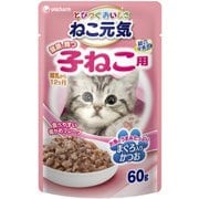ねこ元気 パウチ健康に育つ子猫60g
