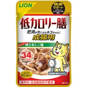 低カロリー膳 [成猫用 キャットフード 焼きあじご膳 60g]