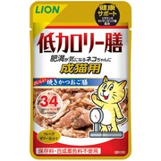 低カロリー膳 [成猫用 キャットフード 焼きかつおご膳 60g]