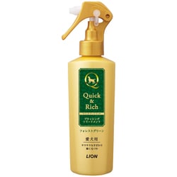 クイック＆リッチ [ブラッシングトリートメント 愛犬用 フォレストグリーン 200ml]