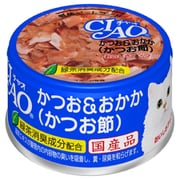 CIAO（チャオ） かつお＆おかか（かつお節） 緑茶消臭成分配合 [猫用 ゼリー 85g 一般食]