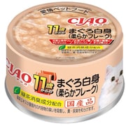 チャオ 11歳からのまぐろ白身(柔らかフレーク) 75g