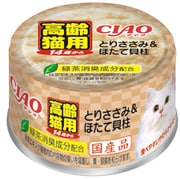 チャオ 14歳からのとりささみ&ほたて貝柱 75g