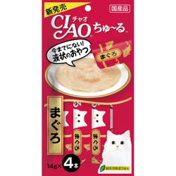 CIAO ちゅ～る [猫用 まぐろ 14g×4本]