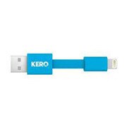 充電ケーブル ライトニングケーブル ブルー KERO Nomad Lightningケーブル BL