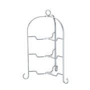 ケーキスタンド カフェテリア フォールダブルスタンド3段 シルバー 019333