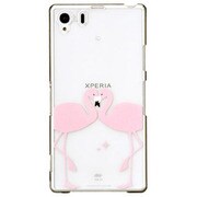 CP-LAXPZ10987 [レイヤード Xperia Z1 docomo SO-01F/au SOL23 フラミンゴ]