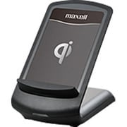 Qi（チー）規格製品対応ワイヤレス充電器 エアボルテージ 充電ステーション スタンド型 黒 WP-QIST10BK2