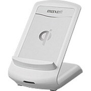 Qi（チー）規格製品対応ワイヤレス充電器 エアボルテージ 充電ステーション スタンド型 白 WP-QIST10WH2