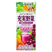 充実野菜完熟ぶどうミックスアルミレス紙200ml×24本