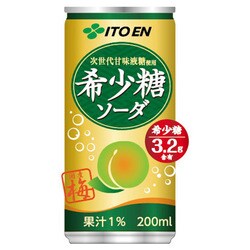 ヨドバシ Com 伊藤園 希少糖ソーダ 缶 200ml 20本 通販 全品無料