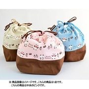 キャラクターグッズ パンダコパンダ ランチ巾着 ピンク