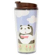 キャラクターグッズ パンダコパンダ タンブラー ブルー