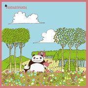 パンダコパンダ ハンカチ お花畑 [キャラクターグッズ]