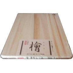 調理用具 日光桧 薄まな板 柾目 LL