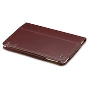 iPad mini Retina/iPad mini 対応 Arachne レザーケース ブックタイプ マルーン AC PDMCSGL09 RD