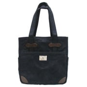 帆布 4ポケットトートバッグ 墨黒 203
