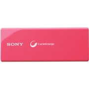 USBポータブル電源 3,000mAh USB出力:1ポート 最大:1.5A ピンク CP-V3AP