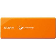 USBポータブル電源 3,000mAh USB出力:1ポート 最大:1.5A オレンジ CP-V3AD