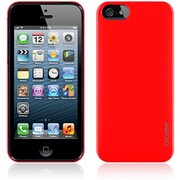 I5A06-14A229-06 [iPhone SE/5s/5用ケース araree HALF RED]