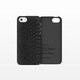 CY1423CPSNA [iPhone5/5s用ケース Thread Snap On - Black Snake Skin PU Snap on]